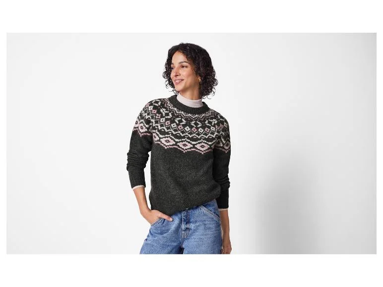 Pull en grosse maille femme — SKU BK1X16TVVFX2YD81Y3 - Image 4