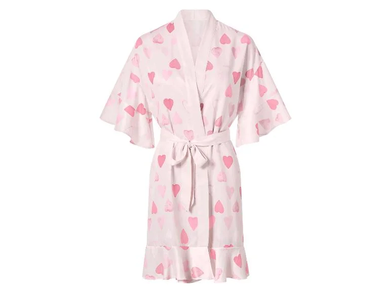 Kimono en satin femme - Image 7