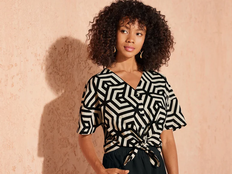 Blouse en lin femme — SKU PEWDM4WMRH5RM73Z - Image 9