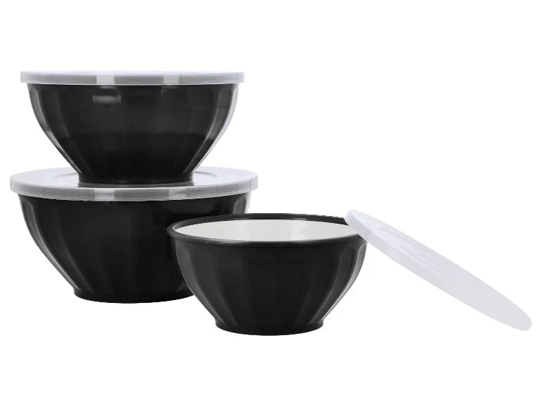 Set de 3 saladiers en plastique - Image 3