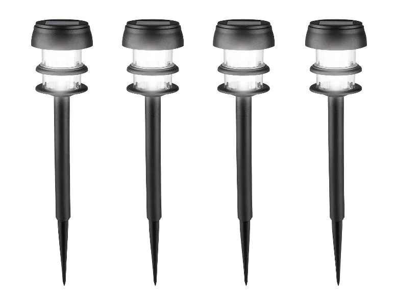 Lot de 4 balises solaires à LED - Image 4