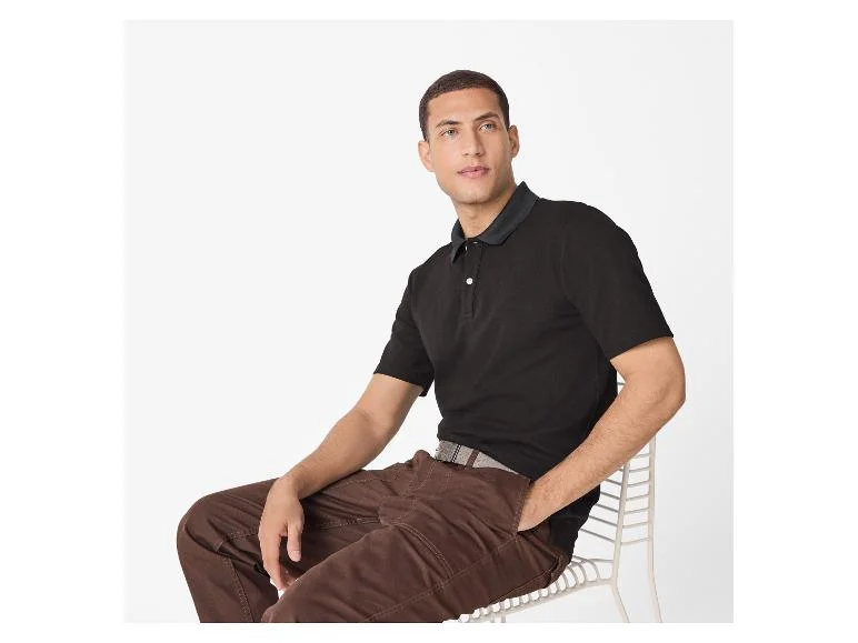 Polo piqué homme
