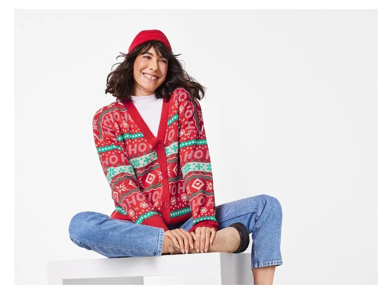Cardigan de Noël femme - Image 3