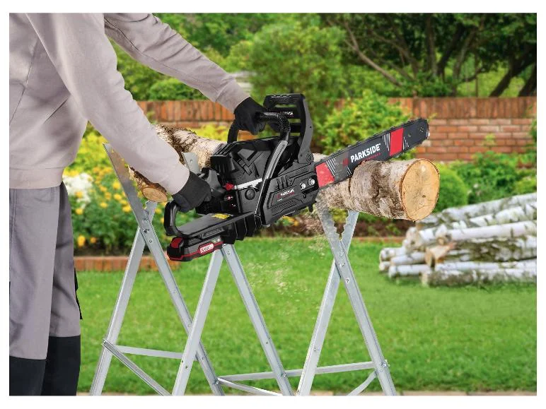 Tronçonneuse à essence avec démarrage électrique PPBKS 56 B2, 56 cm3, 20 V - Image 9