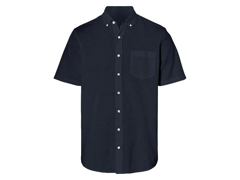 Chemise manches courtes en lin homme - Image 9