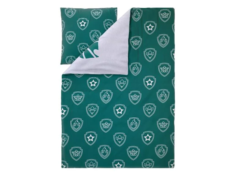 Parure de lit double face en satin enfant Pat' Patrouille, 140 x 200 cm - Image 4