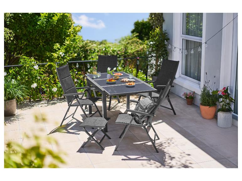 Lot de 2 fauteuils en aluminium Toronto - Image 2
