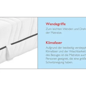 Matelas en mousse froide, 7 zones, H2, H3, H4