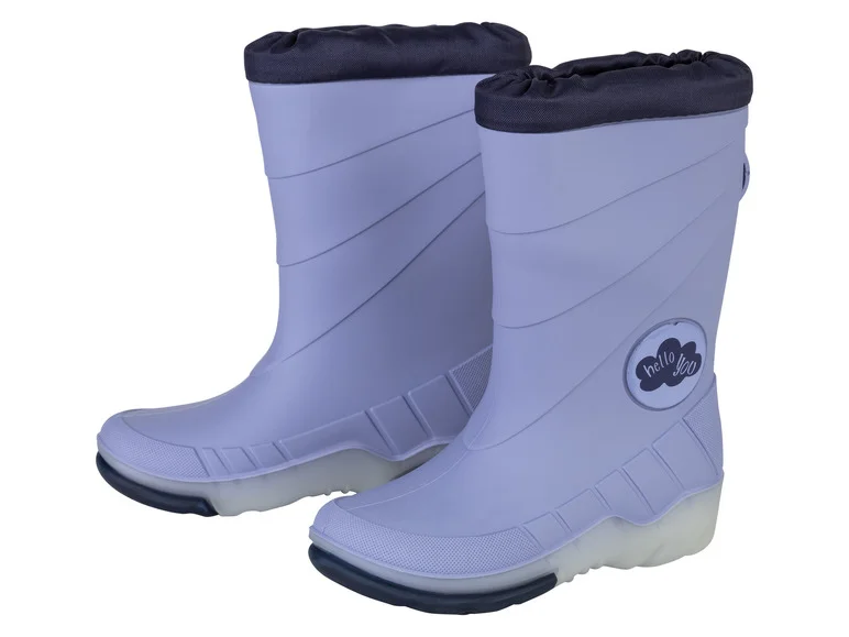 Bottes de pluie lumineuses petite fille - Image 2