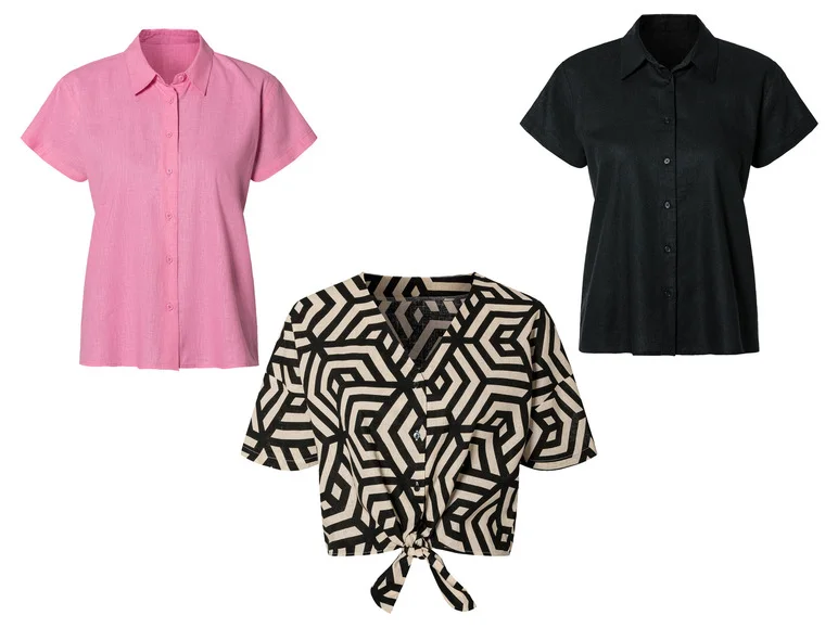 Blouse en lin femme — SKU PEWDM4WMRH5RM73Z - Image 6