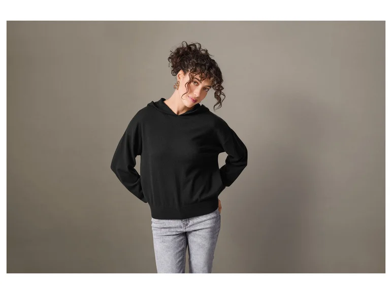Pull ou sweat à capuche en maille fine femme - Image 32