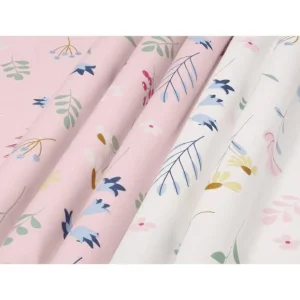 Parure de lit en satin microfibre double face enfant, 140 x 200 cm
