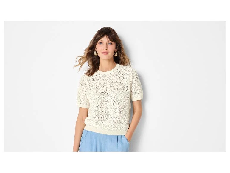 Pull en maille ajourée femme — SKU 902ETBBNGVL5ZSWBFQ - Image 3