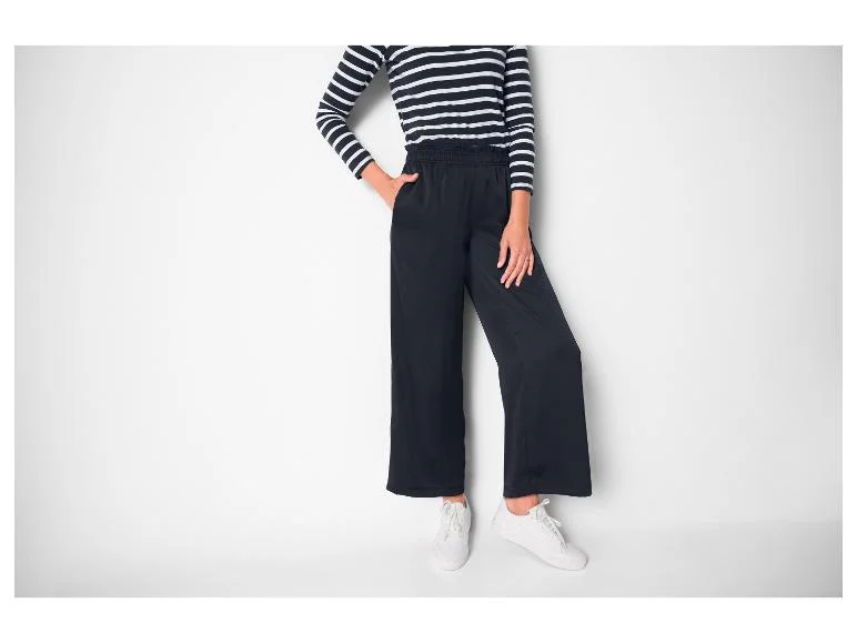 Pantalon large en satin femme — SKU M44Q9G0VP56K666ZB - Image 13