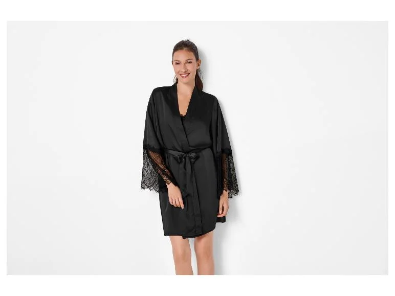 Kimono en satin femme - Image 6
