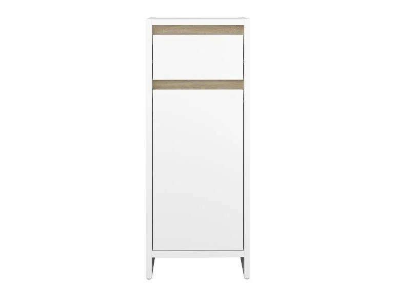 Meuble de salle de bains Oslo, 32 x 80 x 28 cm, blanc - Image 5