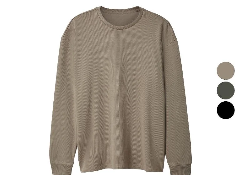 Sweat côtelé homme