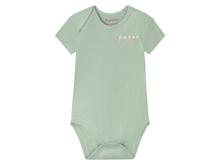 Lot de 5 bodies manches courtes bébé - Image 8