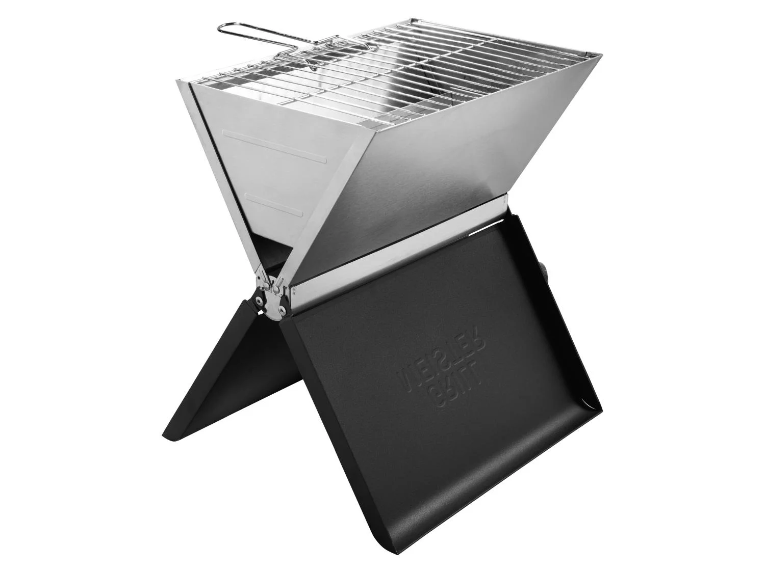 Barbecue pliant au charbon de bois, 33,5 x 23 cm - Image 7