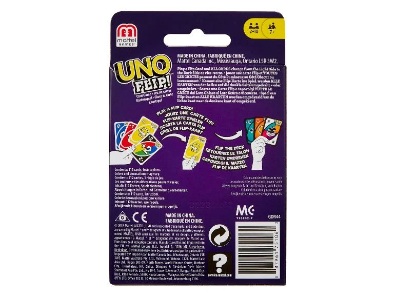 Jeu de cartes Flip Transformers