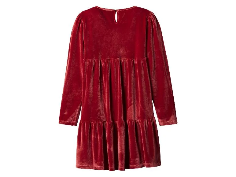 Robe en velours fille — SKU 1URDEGFTDH8T9FKG