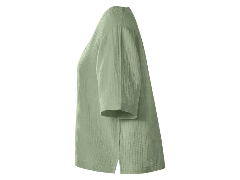 Blouse en mousseline femme — SKU V7A4IV1F2AE5U0KX3A - Image 3