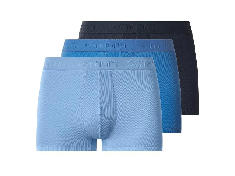 Lot de 3 boxers côtelés homme