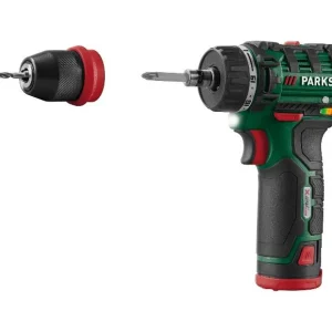 Set perceuse-visseuse sans fil et 75 accessoires + 2 batteries + chargeur, 12 V