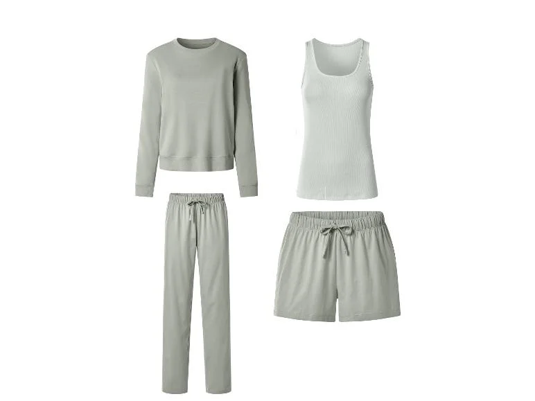 Ensembles pyjamas femme, 4 pièces - Image 7
