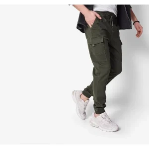 Pantalon molletonné ou de jogging cargo homme