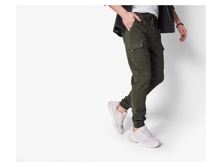 Pantalon molletonné ou de jogging cargo homme