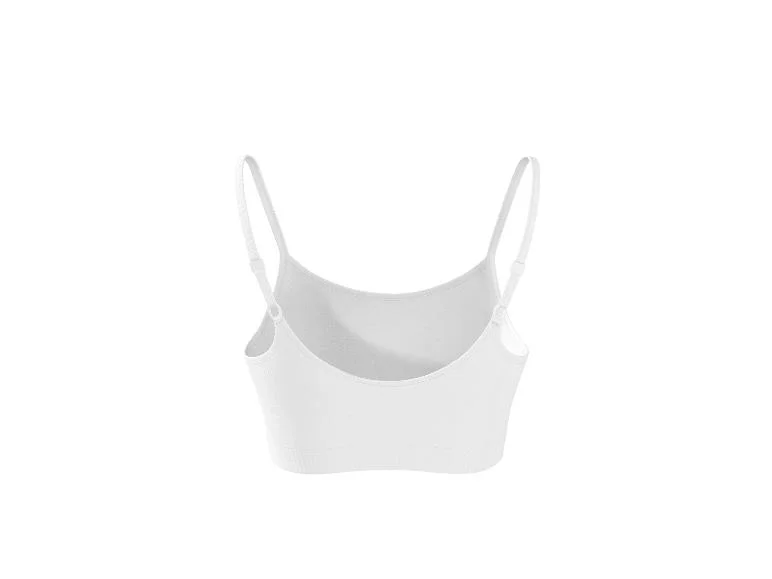 Lot de 2 brassières côtelées femme