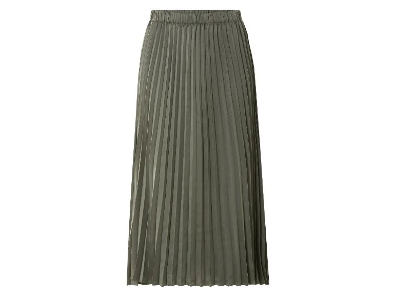 Jupe midi en satin femme - Image 8