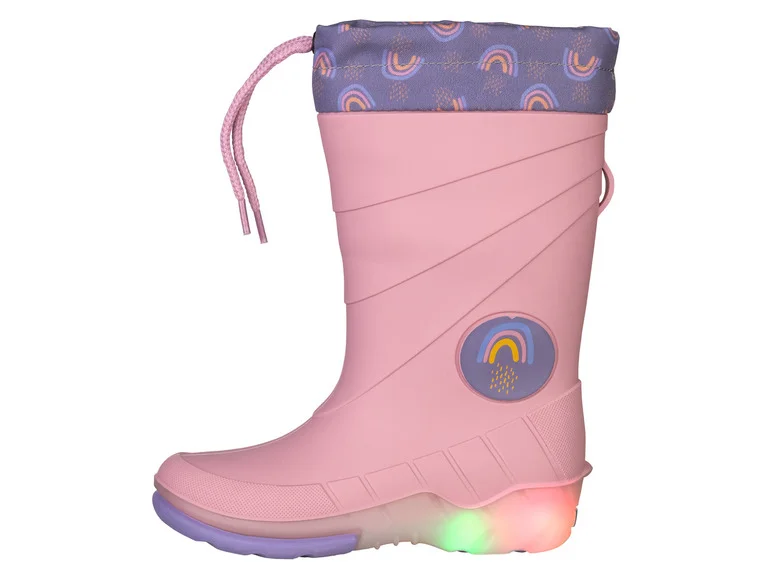 Bottes de pluie lumineuses petite fille - Image 14