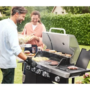Barbecue à gaz Memphis, 4 brûleurs, 70 x 42 cm, 19,7 kW