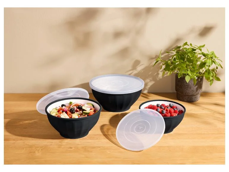 Set de 3 saladiers en plastique - Image 2