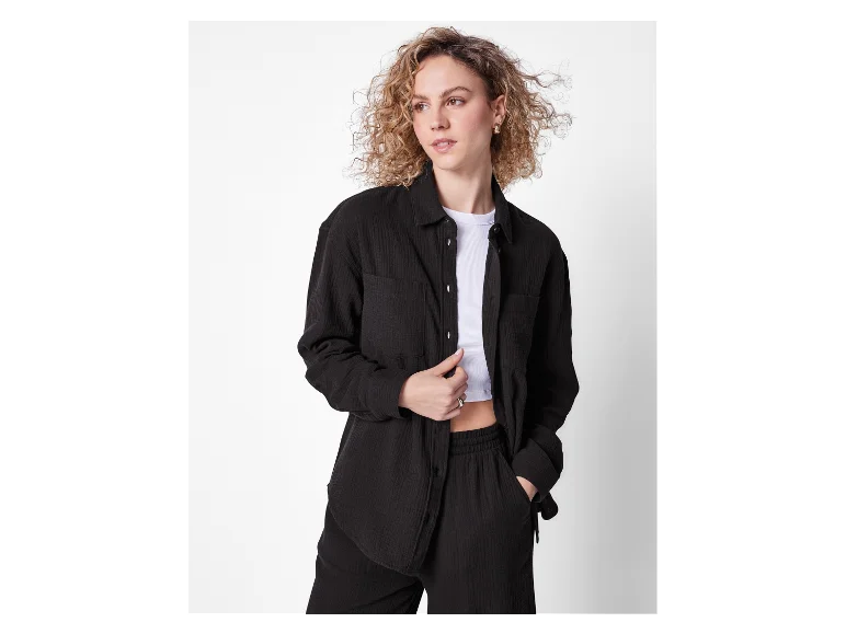 Chemise en mousseline femme — SKU EUZZ9EKUJY8B03DR - Image 6