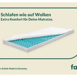 Surmatelas en mousse froide BIG KOMFORT PLUS, 7 zones