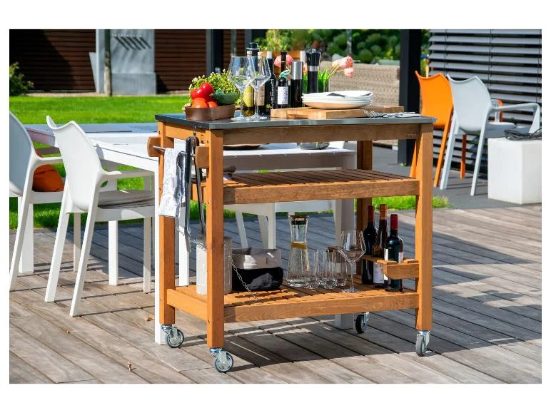 Chariot de service pour barbecue - Image 11
