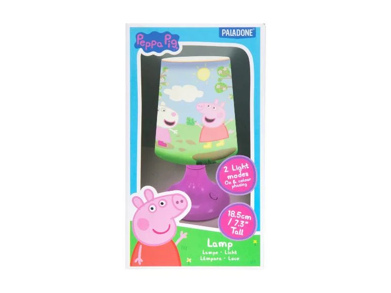 Lampe de table Bluey ou Peppa Pig