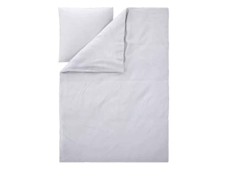 Parure de lit Premium en coton et lin, 140 x 200 cm