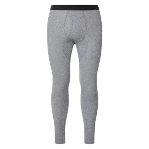 Caleçon long côtelé avec ouverture homme