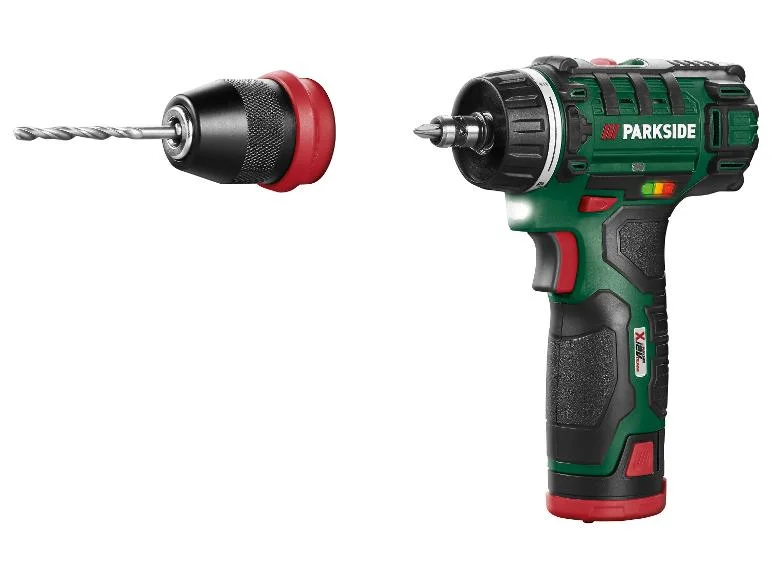 Set perceuse-visseuse sans fil PBSA 12 E4 + batterie + chargeur + accessoires, 12 V - Image 10