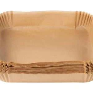 Set de papier cuisson pour friteuse à air chaud, 120 ou 200 pièces
