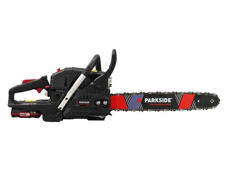 Tronçonneuse à essence avec démarrage électrique PPBKS 56 A1, 18", 20 V - Image 4