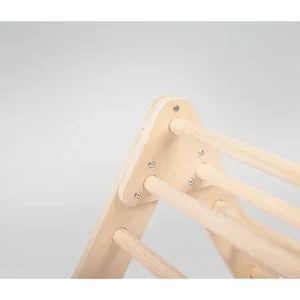 Triangle d'escalade en bois