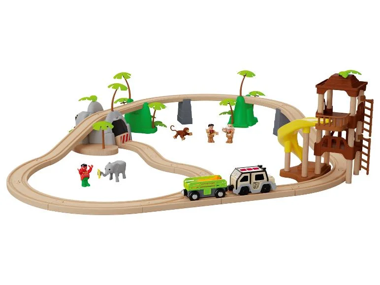 Set de chemin de train en bois - Image 5