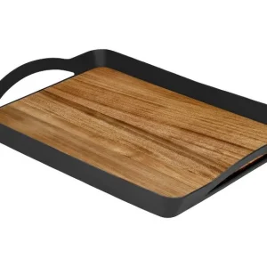Plateau en acacia