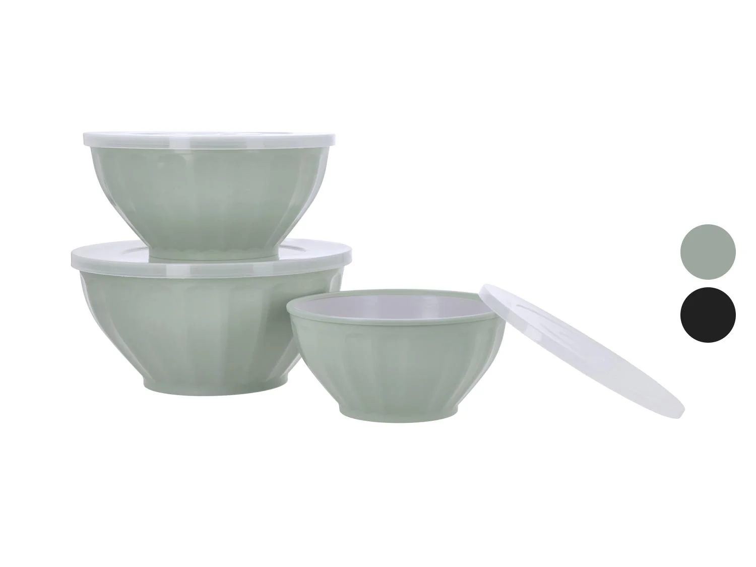Set de 3 saladiers en plastique - Image 16