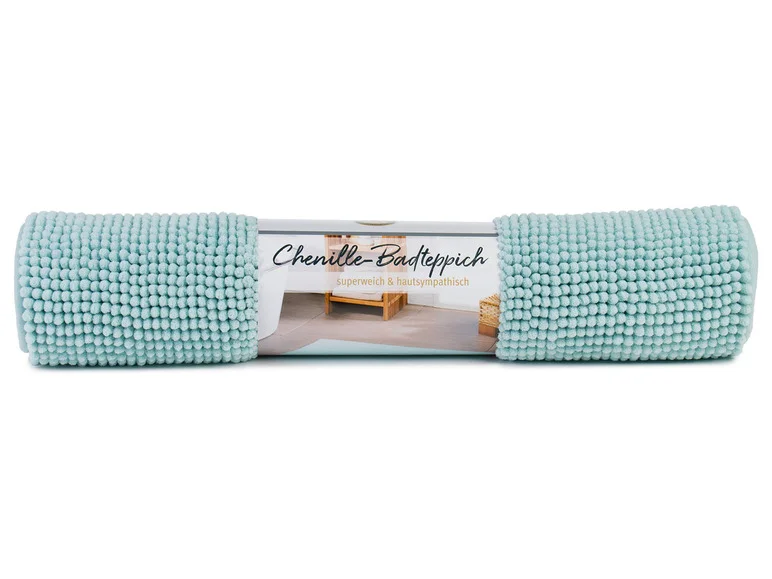 Tapis de bain microfibre chenille, 70 x 120 cm - Image 19